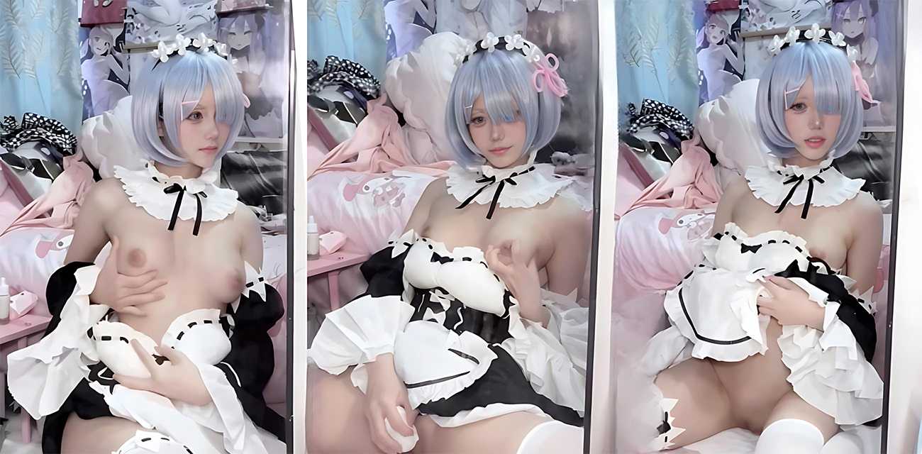 二次元网黄 废柴少女家里蹲 福利作品合集 嫩乳玉臀身姿火辣 猛插自慰极度反差！