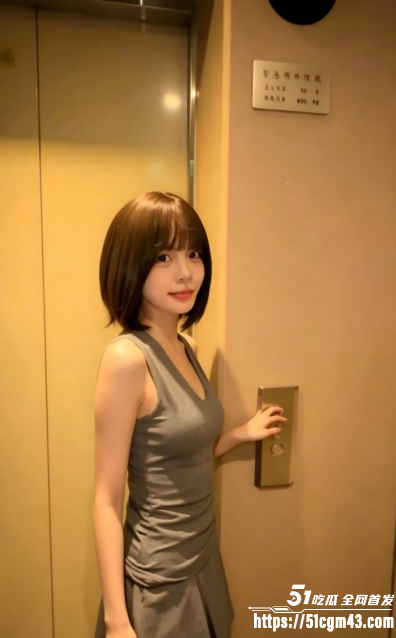越南网红 KittyKitty 楼梯间玩擦边博流量 引发万人求更 短发辣妹沉迷追求刺激！
